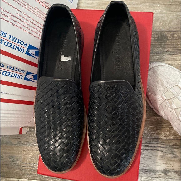 Donald J Pliner Zelvin black woven calf 9.5 NWT - Picture 2 of 7